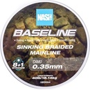 Nash Splietaná Šnúra Baseline Sinking Braid Camo 1200 m 0,28 mm 13,6 kg