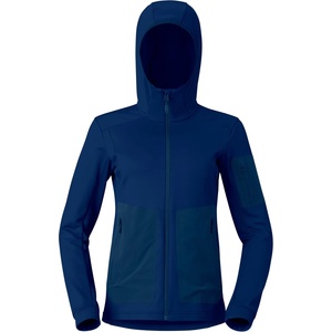 Norrøna Дамско поларено яке Norrøna Women's Falketind Warm2 Stretch Hood Fleece jacket - Indigo Night (105-5539-0313)