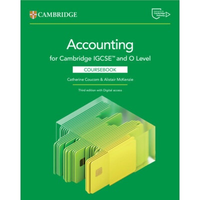 Cambridge IGCSE(TM) and O Level Accounting Coursebook with Digital Access (2 Years)