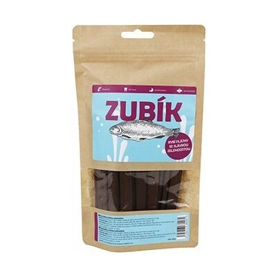 Pochúťka ZUBÍK Rybie plátky so slávkou zelenoúst. 200 g