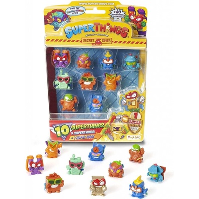 MagicBox SuperThings Rivals of Kaboom Blister s 10mi Tajní špióni Blister s 10mi ve zlaté super vzácné barvě