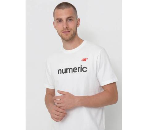 New Balance Numeric Linear Logo white