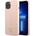 GUESS Кейс за Apple iPhone 13 Guess Saffiano Триъгълно лого, Розов (GUE1704PNK)