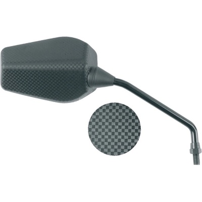 VICMA pravé zrcátko, průměr závitu 10mm, levá strana, barva carbon DERBI GP1 50/250 2005-2007 (E295D)