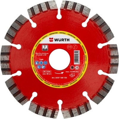Würth Diamantový rezný kotúč 150 mm 5527160150