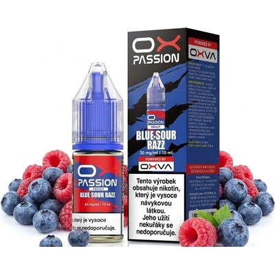 Oxva OX Passion Salts Blue Sour Razz 10 ml 10 mg
