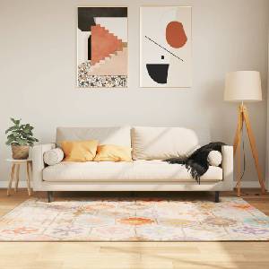 vidaXL Перящ се килим многоцветен 120x180 см (136581)