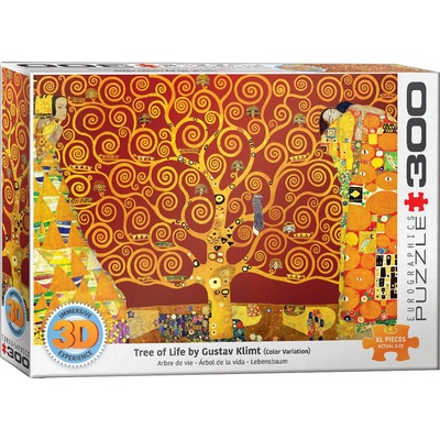 EUROGRAPHICS - Puzzle 3D Puzzle Tree of Life by Klimt - 300 piese