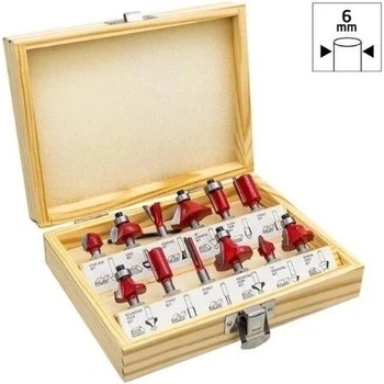 ROX Wood Комплект фрезери в кутия 12 броя / rox 153rox0309 / (rox 153rox0309)