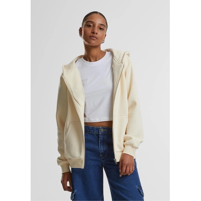 Urban Classics Суичър Ladies Fluffy Zip Hoody whitesand XXLUB-TB7286-02903 - Камуфлаж, размер S