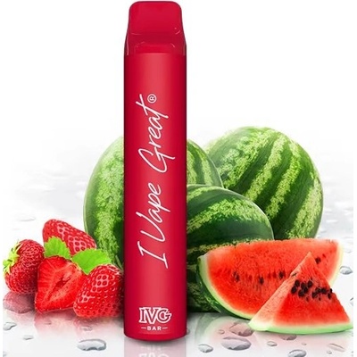 IVG Bar Strawberry Watermelon 20 mg 600 poťahov 1 ks