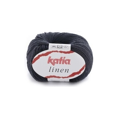 LINEN Katia Farby LINEN: 02 čierna