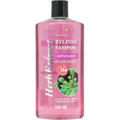 Vivaco Herb extrakt Bylinný šampón na vlasy Lopuch 500 ml