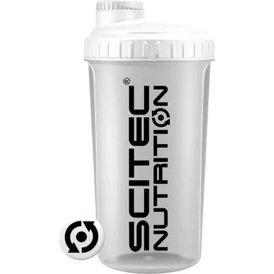 Scitec Nutrition Shaker, 700 ml Bílá