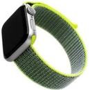 FIXED Nylon Strap na Apple Watch 38 mm/40 mm limetkový FIXNST-436-LIGR