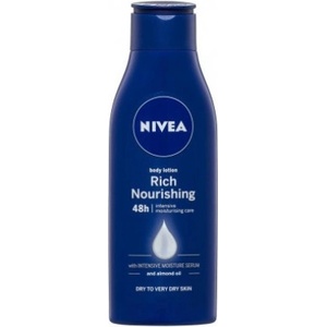 Nivea Rich Nourishing Body Milk 48h Intensive Moisture Care Dry to Very Dry Skin - Подхранващо мляко за тяло за суха и много суха кожа 400мл