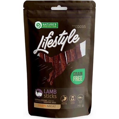 Nature's Protection Natures P Lifestyle dog lamb sticks 75 g