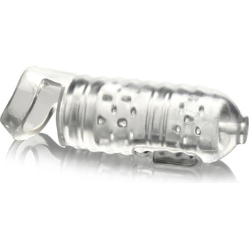 Image 1 of LoveBotz Milker TPE Masturbator with Ball Strap Clear