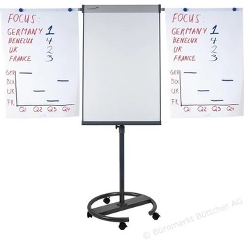 Legamaster Магнитен флипчарт legamaster с две рамена и колелца