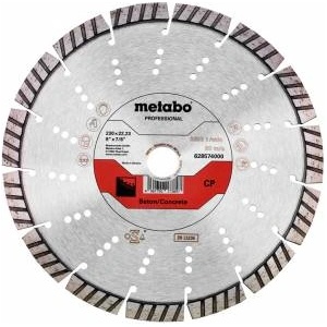 Metabo Диамантен диск за рязане Dia-TS 230x22.23 мм - CP, Бетон, Професионален 628574000 (628574000)