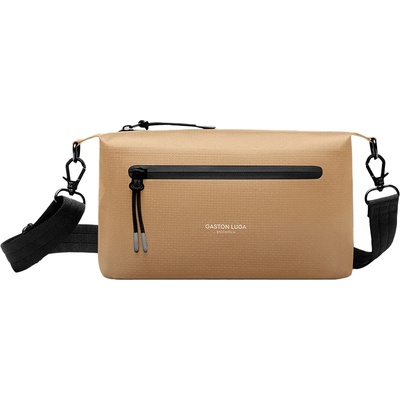 Gaston Luga Чанта за рамо Gaston luga Lightweight DuoSeal Crossbody Shoulder bag - Latte - размер 2, 9 l (510-7020-0211)