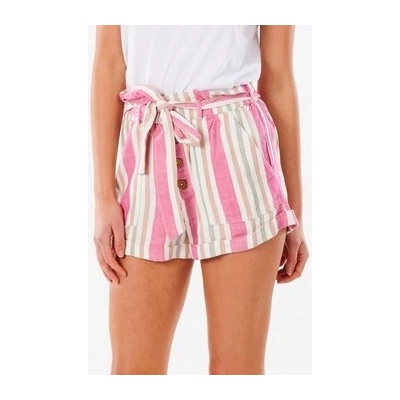 Rip Curl kraťasy & bermudy SHORT ASHORE STRIPE GWACA9 růžová