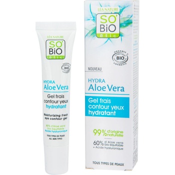So´Bio étic Gel oční Aloe vera hydratace a svěžest 15 ml