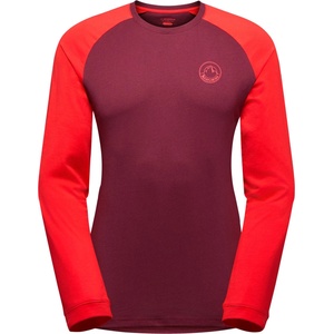 La Sportiva Мъжка блуза с дълъг ръкав La Sportiva Circle Logo Longsleeve Longsleeve - Redwood / Mountain Red (216-6448-0514)