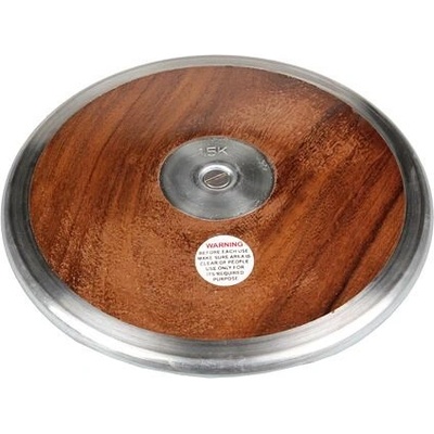 Club dřevěný disk s litinovým rámečkem 2 kg – Zboží Dáma