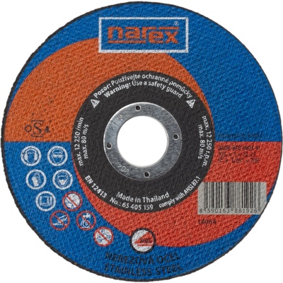 Narex Řezný kotouč 125 x 1 x 22,2 mm A 60R-BFB INOX 41 65405159