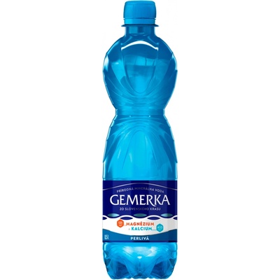 Gemerka Magnézium vápnik prírodná minerálna voda jemne perlivá 0,5 l