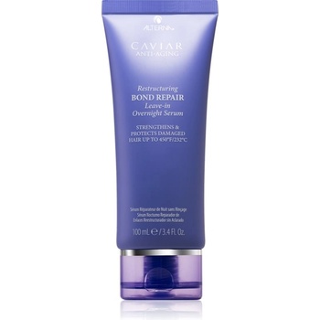 Alterna Haircare Caviar Anti-Aging Restructuring Bond Repair rегенериращ нощен серум за увредена коса 100ml