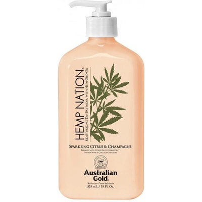 Hemp Nation Sparkling Citrus & Champagne Australian Gold Telové mlieko 535ml