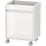 Duravit Ketho - Мобилен шкаф 67x50x36 см, ляв, с 1 врата, лъскаво бял KT2530L2222 (KT2530L2222)