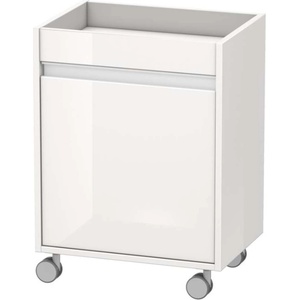 Duravit Ketho - Мобилен шкаф 67x50x36 см, ляв, с 1 врата, лъскаво бял KT2530L2222 (KT2530L2222)