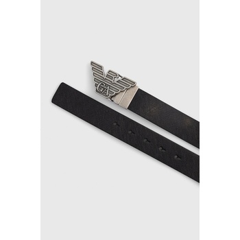 Emporio Armani Кожен колан Emporio Armani мъжки в черно Y4S270 YLP4X (Y4S270.YLP4X.NOS)