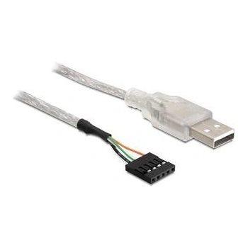 Delock 83078 kabel USB 2.0-A samec na pinový konektor
