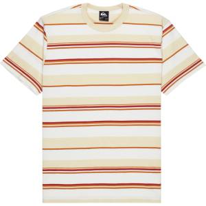 Quiksilver Мъжка тениска Quiksilver Lekoni Stripe S/S Tee T-shirt - Bone White Lekoni Stripe - размер XL (216-8984-0114)