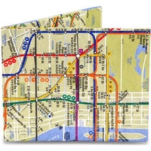 Dynomighty peněženka Mighty NYC Subway Map