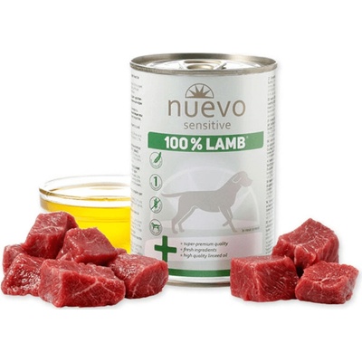 Nuevo Dog Sensitive 100% Lamb 400 g