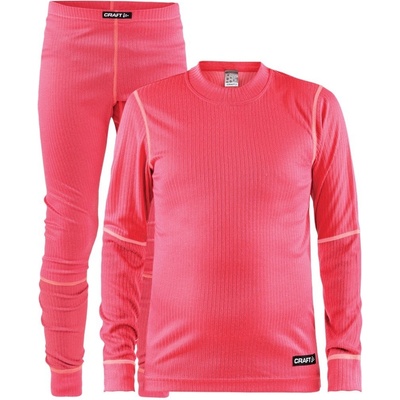 Craft Set Baselayer Junior růžová – Zboží Dáma