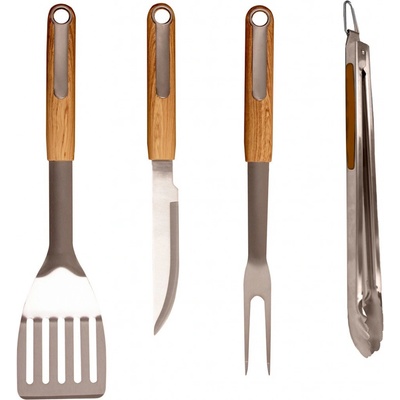 Riwall PRO RBBQ 4W SET sada grilovacího nářadí RACC00132