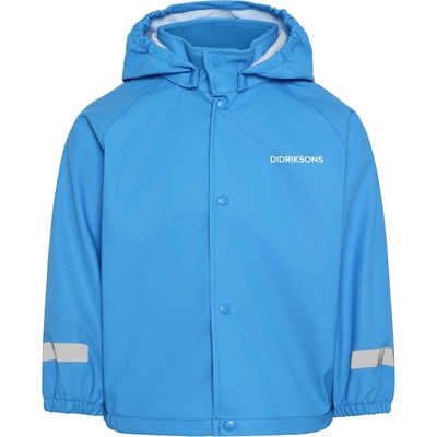 Didriksons Детско водоустойчиво яке Didriksons Kid's Slaskeman Jacket 2 Waterproof jacket - Sharp Blue - размер 140 (703-6737-0317)