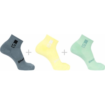 Salomon Everyday Ankle 3-Pack LC3067700 dusty yellow/sea foam/stormy weather