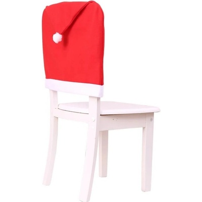 Textilomanie Vánoční potah na židli SANTA CLAUS červený 1 ks
