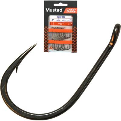 MUSTAD Háček Ultra NP Carp XV2 Wide Gape vel.1 10 ks