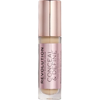 Revolution Beauty Conceal & Define Течен коректор, C5, 4 g