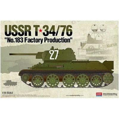 Academy 13505 T 34/76 No.183 Factory Production 1:35