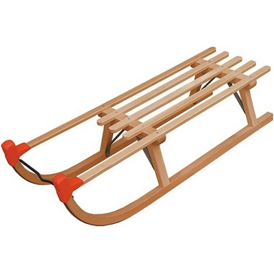 BAYO Skládací sáňky z bukového dřeva 100 cm – Zbozi.Blesk.cz