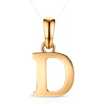 SAVICKI Висулка с буква d savicki : злато
